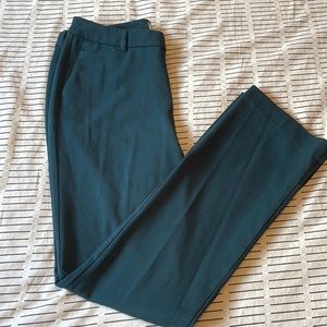 OLD NAVY STRAIGHT LEG TROUSERS.  DARK TEAL.  SUZE 6.